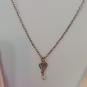 Elegant Heart Pendant Necklace